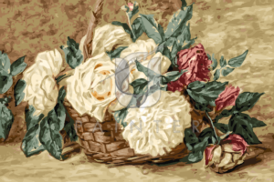 Malowanie po numerach Malowanie po numerach «Adriana Johanna Haanen. Martwa natura z kwiatami»