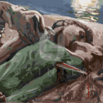 Malowanie po numerach «Akseli Gallen-Kallela. Kochankowie»