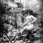 Malowanie po numerach «Albert Guillaume. Głęboka miłość»