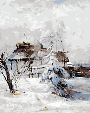 Malowanie po numerach Malowanie po numerach «Aleksiej Sawrasow. Zima» фото