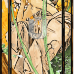 Malowanie po numerach «Alfons Mucha. Wieczorna kontemplacja»