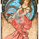 Malowanie po numerach «Alfons Mucha. Sztuki piękne. Malarstwo»