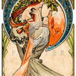 Malowanie po numerach «Alfons Mucha. Sztuki piękne. Poezja»