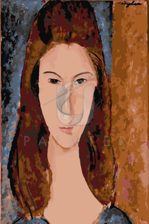 Malowanie po numerach Malowanie po numerach «Amedeo Modigliani. Portret Jeanne Hébuterne»