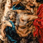 Malowanie po numerach «Anthony van Dyck. Pijany Sylen»