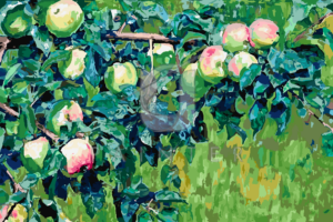Malowanie po numerach Malowanie po numerach «Apollinarij Wasniecow. Gałąź jabłoni» фото