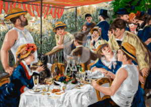 Malowanie po numerach Malowanie po numerach «Auguste Renoir. Śniadanie wioślarzy» фото