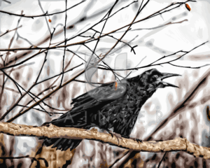 Malowanie po numerach «Początek wiosny»