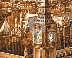 Malowanie po numerach Malowanie po numerach «Big Ben» фото