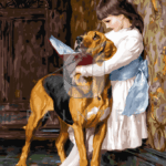 Malowanie po numerach «Briton Rivière. Obowiązkowa edukacja»