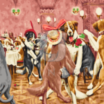 Malowanie po numerach Malowanie po numerach «Cassius Marcellus Coolidge. Sylwester w Dogville»