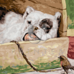 Malowanie po numerach Malowanie po numerach «Cecil Aldin. Buldog»