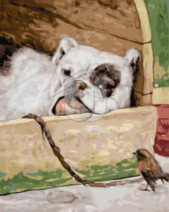Malowanie po numerach «Cecil Aldin. Buldog»