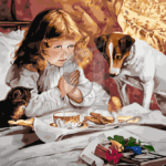 Malowanie po numerach «Charles Burton Barber. Niepewność»