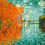 Malowanie po numerach Malowanie po numerach «Claude Monet. Jesienny efekt w Argenteuil»