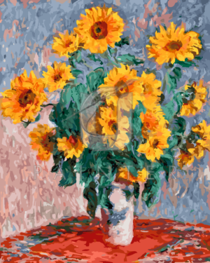 Malowanie po numerach Malowanie po numerach «Claude Monet. Bukiet słoneczników» фото