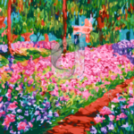 Malowanie po numerach Malowanie po numerach «Claude Monet. Ogród artysty w Giverny»