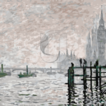 Malowanie po numerach Malowanie po numerach «Claude Monet. Tamiza poniżej Westminster »