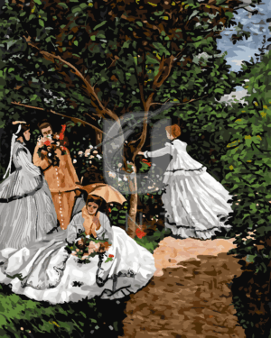 Malowanie po numerach «Claude Monet. Kobiety w ogrodzie»