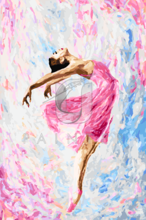 Malowanie po numerach Malowanie po numerach «Tańcząca w powietrzu»