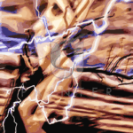 Malowanie po numerach «Tańcząca pod piorunami»