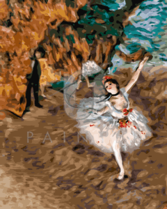 Malowanie po numerach «Edgar Degas. Gwiazda (1878)»