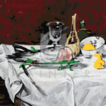 Malowanie po numerach «Édouard Manet. Martwa natura z lososia»
