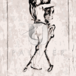 Malowanie po numerach «Edvard Munch. Śmierć i dziewczyna»