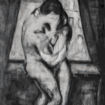 Malowanie po numerach Malowanie po numerach «Edvard Munch. Pocałunek (1895)»