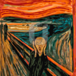 Malowanie po numerach Malowanie po numerach «Edvard Munch. Krzyk»