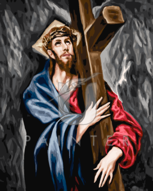 Malowanie po numerach Malowanie po numerach «El Greco. Chrystus niosący krzyż»