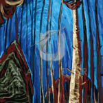 Malowanie po numerach «Emily Carr. Niebieskie niebo»