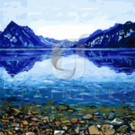 Malowanie po numerach Malowanie po numerach «Ferdinand Hodler. Jezioro Thun w Leissigen»