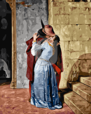Malowanie po numerach Malowanie po numerach «Francesco Hayez. Pocałunek» фото