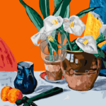 Malowanie po numerach «Francis Cadell. Kalie etiopskie»