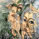 Malowanie po numerach Malowanie po numerach «Francis Picabia. Lotruli-Twarz Olgi»