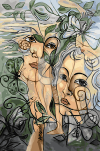 Malowanie po numerach «Francis Picabia. Lotruli-Twarz Olgi»