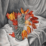 Malowanie po numerach «François Barraud. Tulipany papuzie»