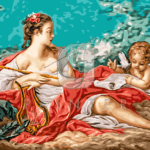 Malowanie po numerach «François Boucher. Erato