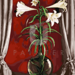 Malowanie po numerach «François Barraud. Martwa natura z lilią»