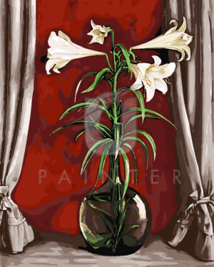 Malowanie po numerach Malowanie po numerach «François Barraud. Martwa natura z lilią» фото