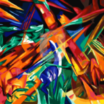 Malowanie po numerach Malowanie po numerach «Franz Marc. Los zwierząt»