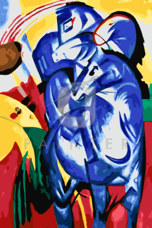 Malowanie po numerach Malowanie po numerach «Franz Marc. Wieża niebieskich koni» фото