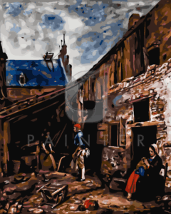 Malowanie po numerach «Gerard ter Borch. Rodzina szlifierza»