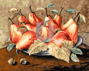 Malowanie po numerach Malowanie po numerach «Giovanna Garzoni. Martwa natura z gruszkami i orzechami laskowymi» фото