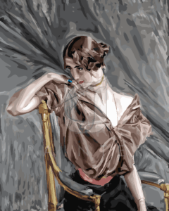 Malowanie po numerach «Giovanni Boldini. Cléo de Mérode»