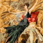 Malowanie po numerach Malowanie po numerach «Giovanni Boldini. Na kanapie»