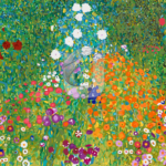 Malowanie po numerach Malowanie po numerach «Gustav Klimt. Ogród kwiatowy»