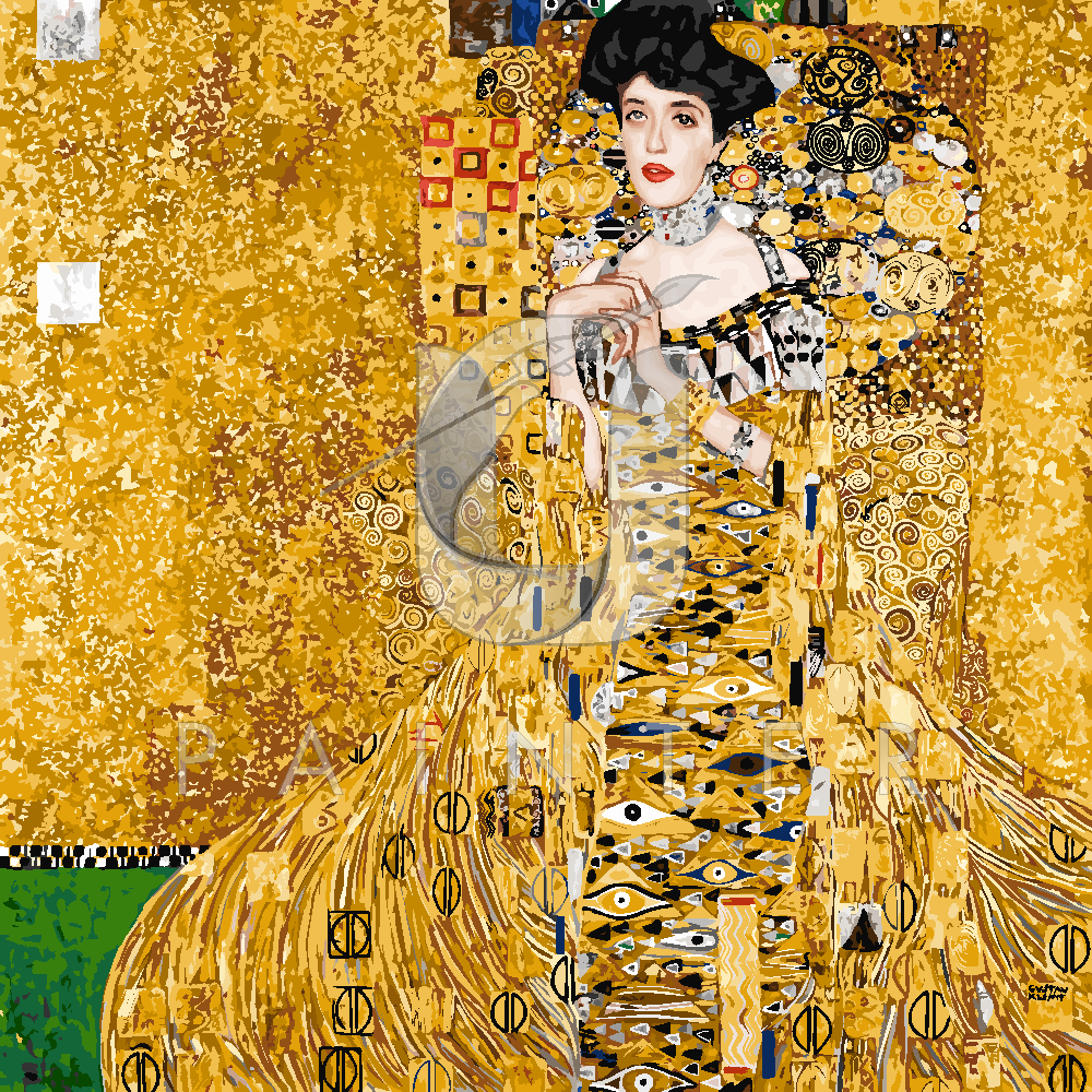 Malowanie po numerach Malowanie po numerach «Gustav Klimt. Adele Bloch-Bauer I /Złota seria/»