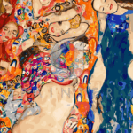 Malowanie po numerach «Gustav Klimt. Panna młoda (fragment)»